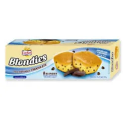 Blondies con Chocolate