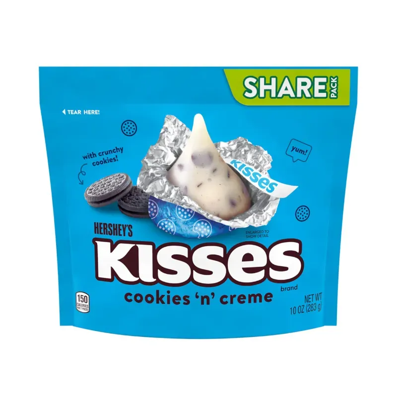 Bombones Kissea chocolate blanco con galletas