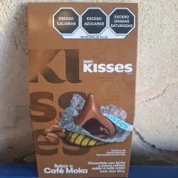 Caja de Bombones Kisses sabor café