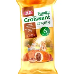 Croissant relleno de Chocolate