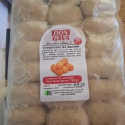 Croquetas Jamón Gava 24u