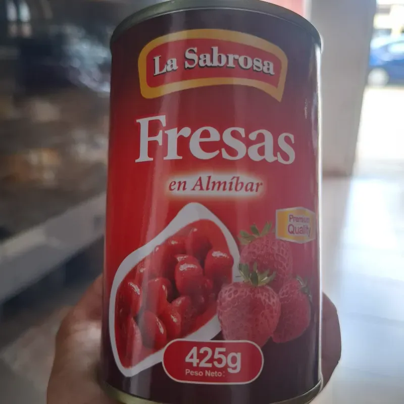 Fresas en Almibar La sabrosa