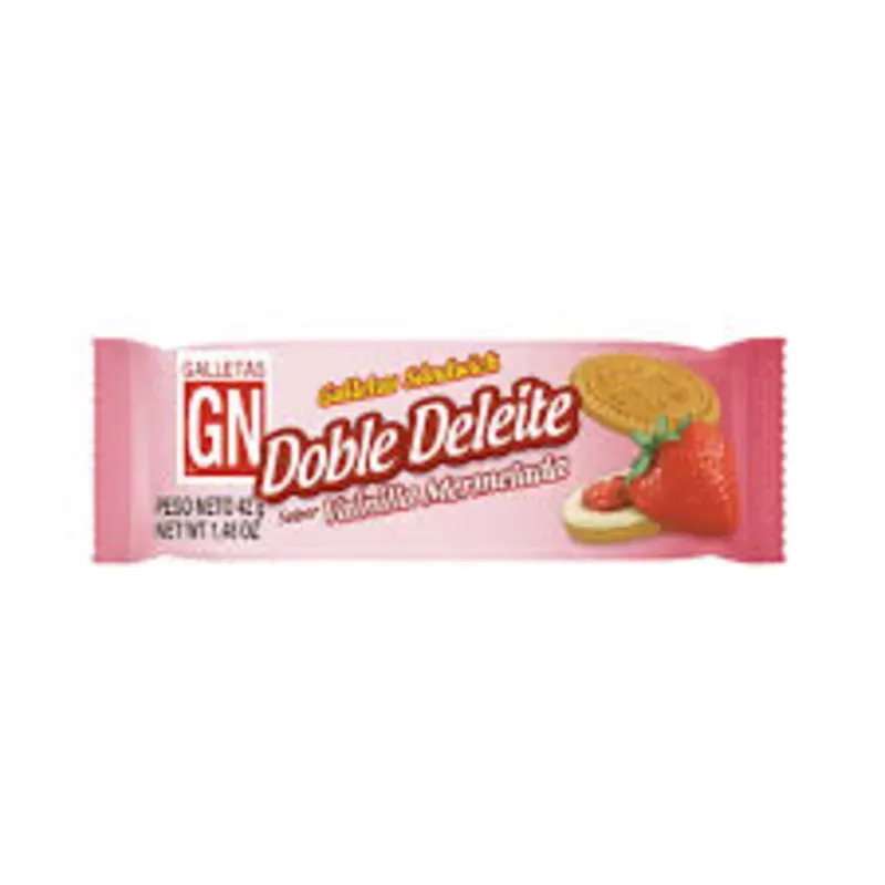 Galletas Doble Deleite Vainilla Fresa