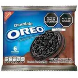 Galletas Oreo crema chocolate 6u