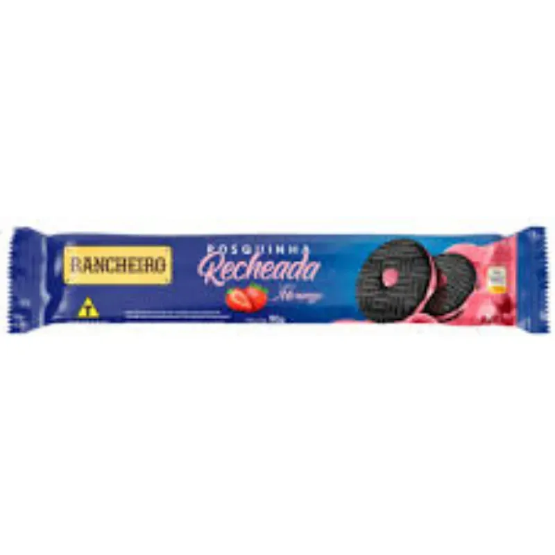 Galletas Recheada Rancheiro Fresa 90g