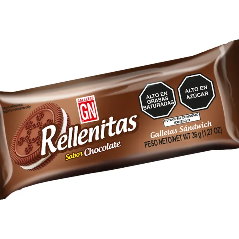 Galletas Rellenitas Chocolate