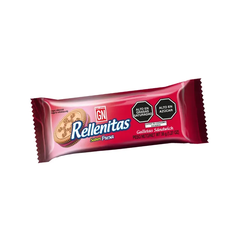 Galletas Rellenitas crema Fresa