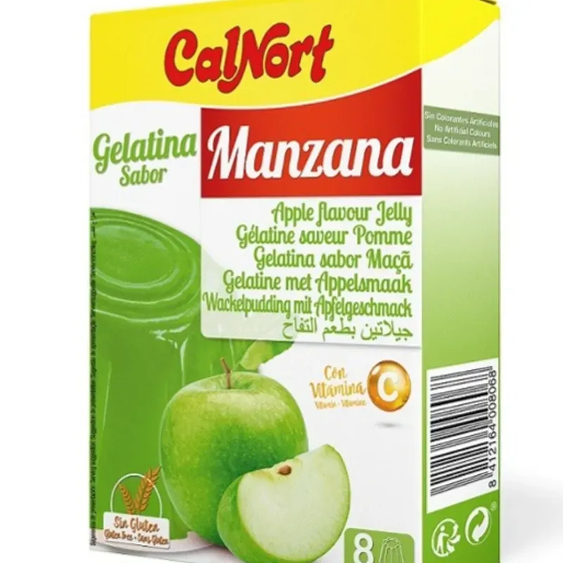 Gelatina CalNort Manzana