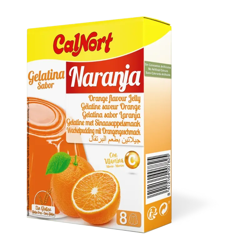 Gelatina CalNort Naranja