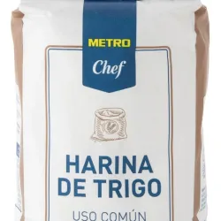 Harina de Trigo Común Metro Chef