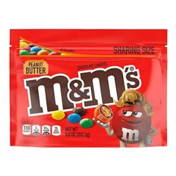 M&M con mantequilla de maní