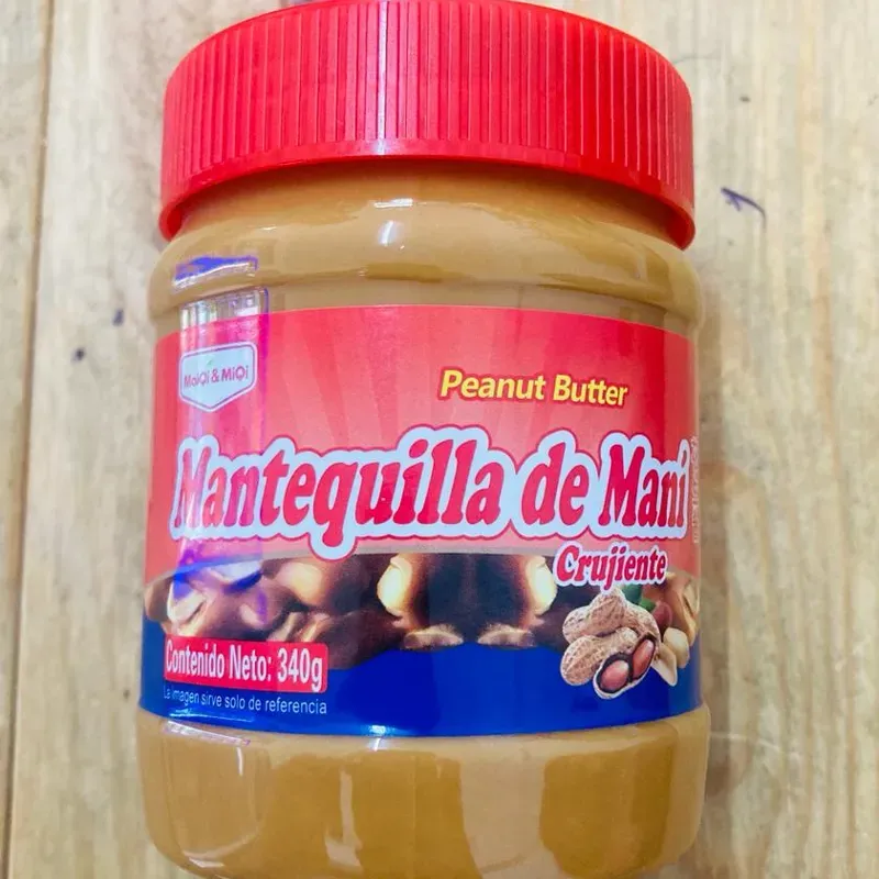 Mantequilla de Mani Crujiente
