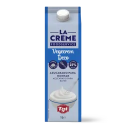 Nata para montar. Vegecreem