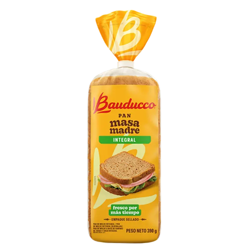 Pan integral rebanado Bauducco