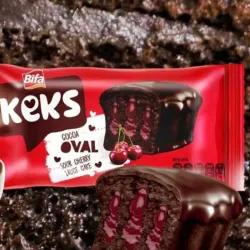 Panque Kekes chocolate y cereza