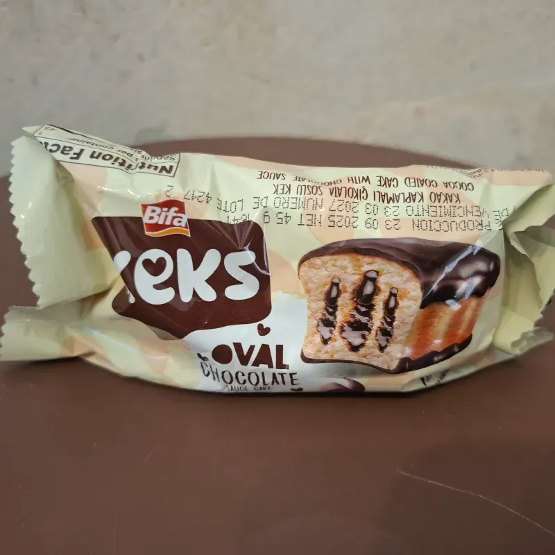 Panque Keks cubierto de Chocolate