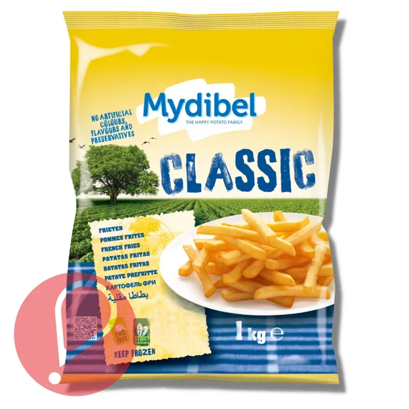 Papas Prefritas Mydibel Clásic