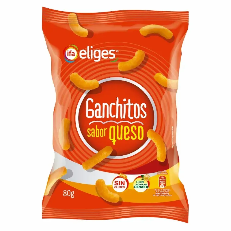 Pelly Ganchitos Sabor Queso 