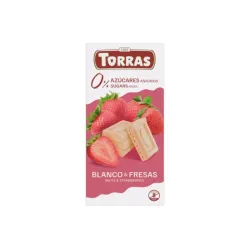 Peter Torras Chocolate Blanco y Fresas