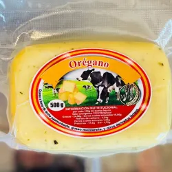 Queso Mozzarella con Orégano 