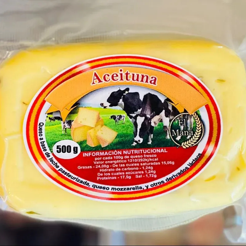 Queso Tipo Mozzarella con Aceituna