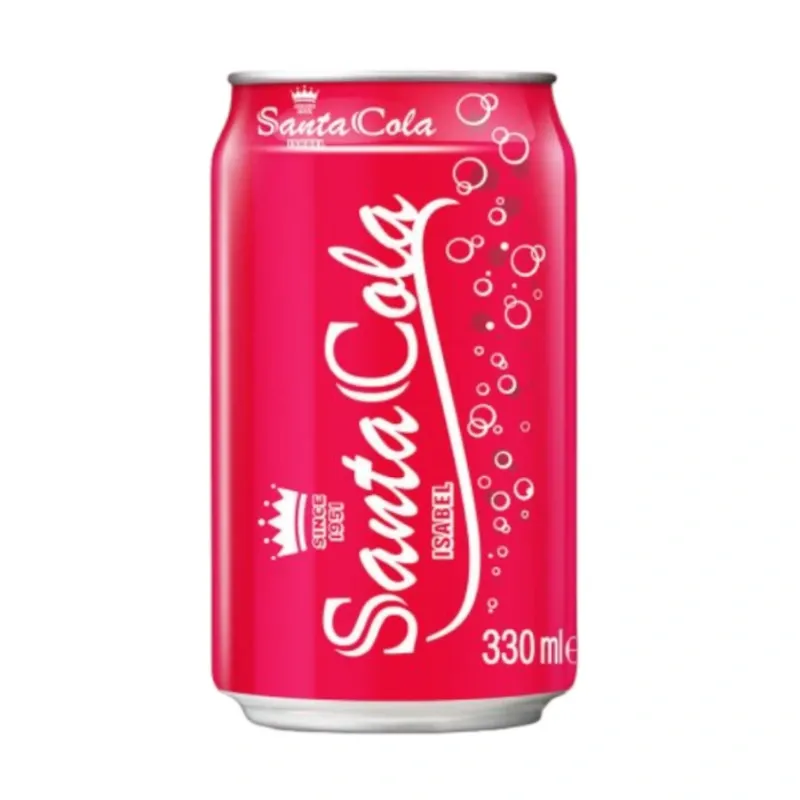 Refresco Cola santa