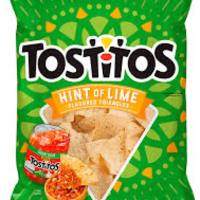 Tostitos HINT OF LIME Tortilla Chips