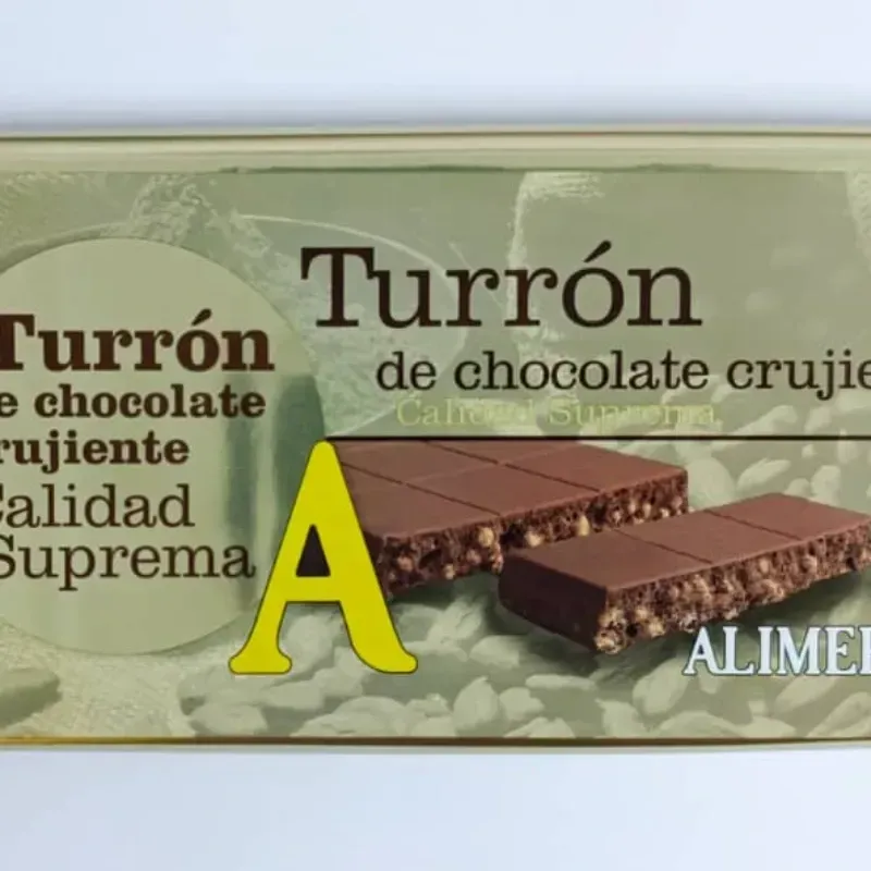 Turron de Chocolate Crujiente