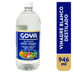 Vinagre Blanco destilado Goya 946ml