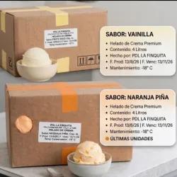 Helado la Finquita 4Lt