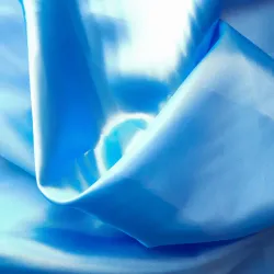 satén azul celeste