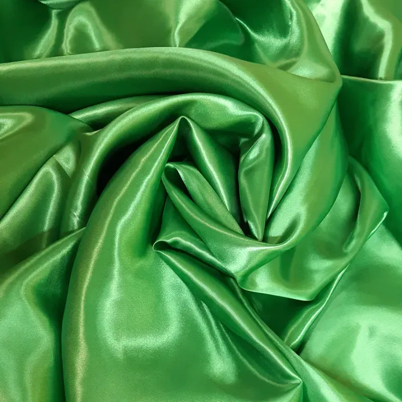 satén verde hoja