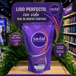 Bolsa de Shampoo Sedal (Liso Perfecto)