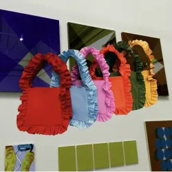 Bolsos fruncidos Elegantes 