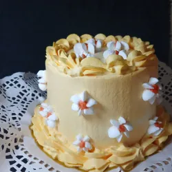 CAKE DE 12 CM RELLENO DE CREMA DE PISTACHO