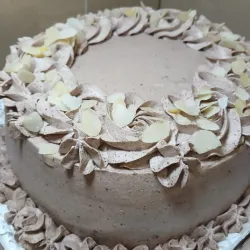 Cake de 18 cm crema de cacao con avellana