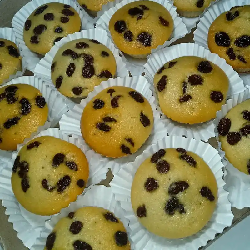 CUPCAKES CON PASITAS 
