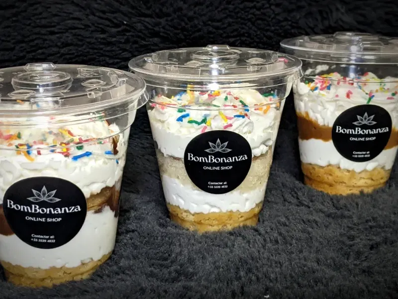 MINI CAKES EN VASOS 12ONZ 