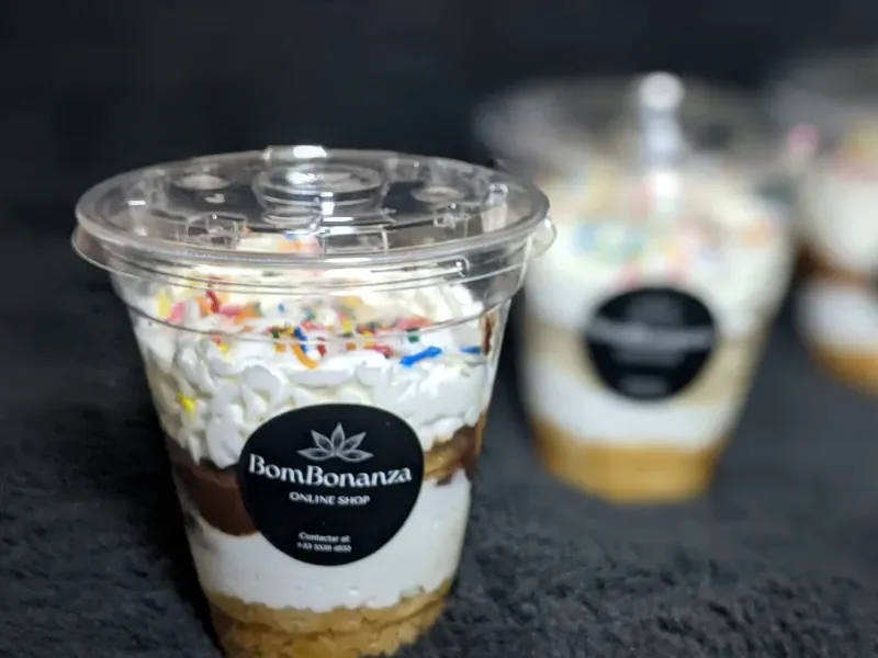 MINI CAKES EN VASOS 12ONZ 