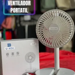 Ventilador portátil recargable