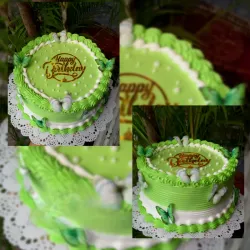 Cake temático de merengue... 🦋 