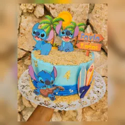 Cake temático de nata🍫 