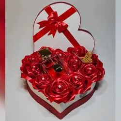 Cesta en forma de corazón para perfume 🥰. Edición especial 
