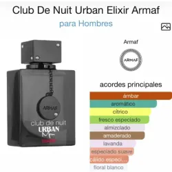 Club de Nuit urban man Elixir. 3.4 Oz eau de Parfum