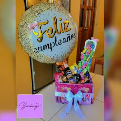 Detalle personalizado con cascada de caramelos 🍬 🤤 