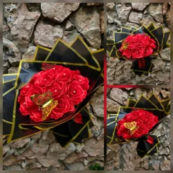 Ramo de 17 rosas eternas😍❤️ 