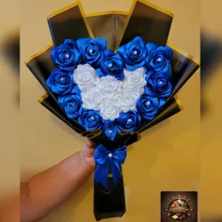 Ramo en forma de corazón 💙