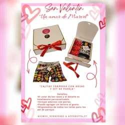 Un amor de Marvel 🦸‍♂️💕