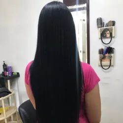 Peinado para cabello largo