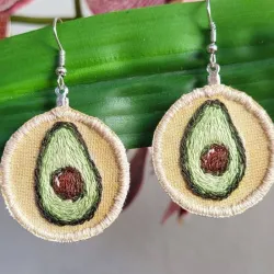 Aretes forma redonda
